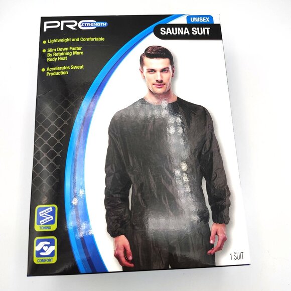 Unisex Sauna Suit Weight Loss & Workout PRO Strength Lightweight Material L/XL - Picture 1 of 10